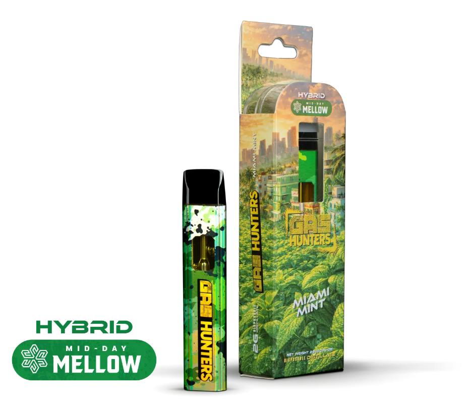 Gas Hunters - 2g Disposable - Miami Mint