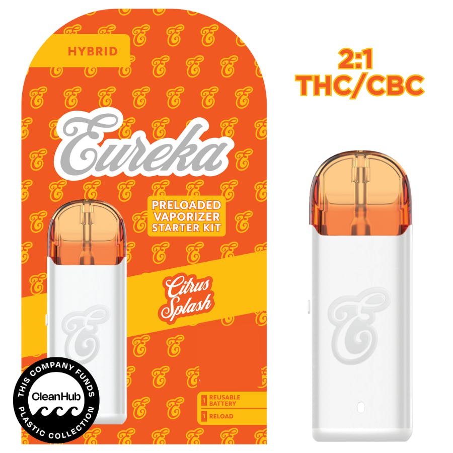 Eureka | Citrus Splash | 2:1 THC:CBC | AIO | 1g