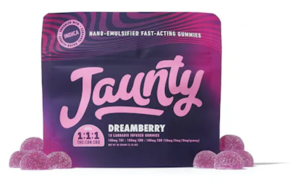 Dreamberry Gummies | 1:1 THC:CBN | 100mg | 10pk-2