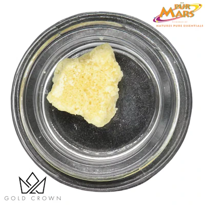 Gold Crown x Pur Mars - 1g Crumble - Nightmare Cookies