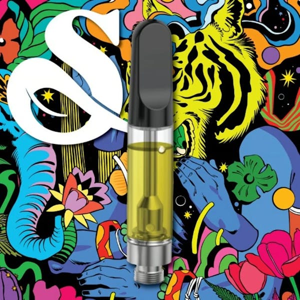 Blueberry Afgoo (IH) - 1g Vape Cart - Sapura