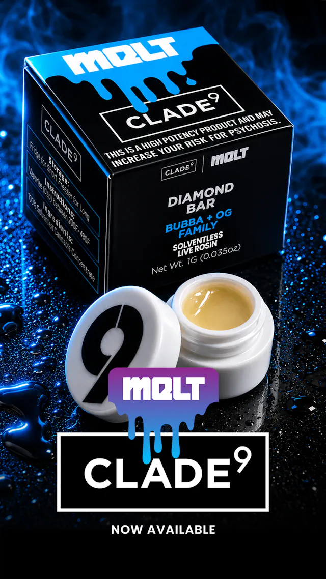 Melt Live Rosin Diamond Bar 1g (indica)