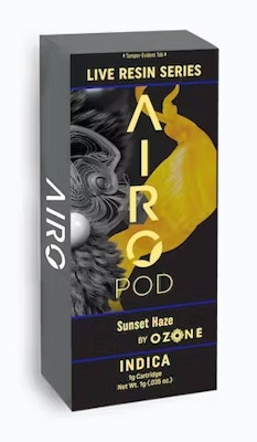Product AWH Airo Live Resin Cartridge - Sunset Haze 1g