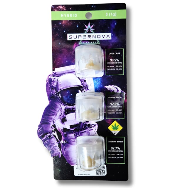 Concentrated cannabis products come in a wide variety of consistencies, compositions, and potencies. Cannabinoids are isolated and removed from plant material via extraction, agitation, compression, or other methods to create generally a very potent product. Concentrates  have an immediate activation time and are generally used by experienced consumers.