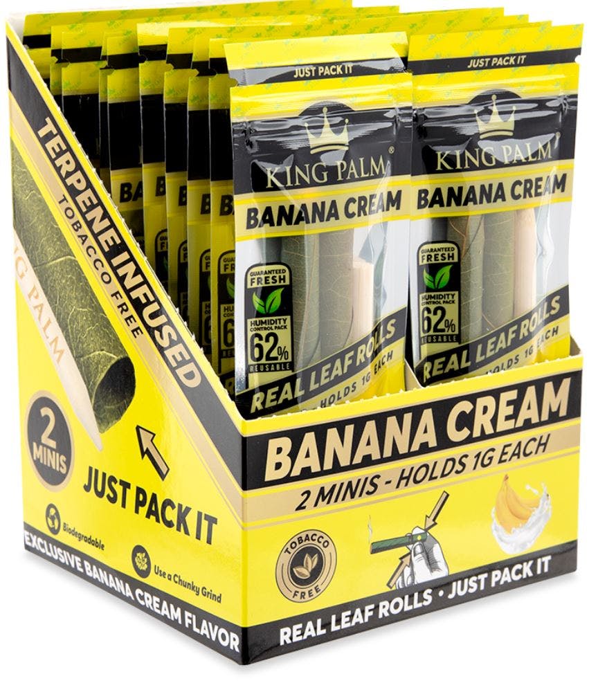 King Palm | Banana Cream Mini | 2 Pack