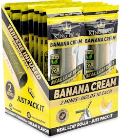 King Palm | Banana Cream Mini | 2 Pack