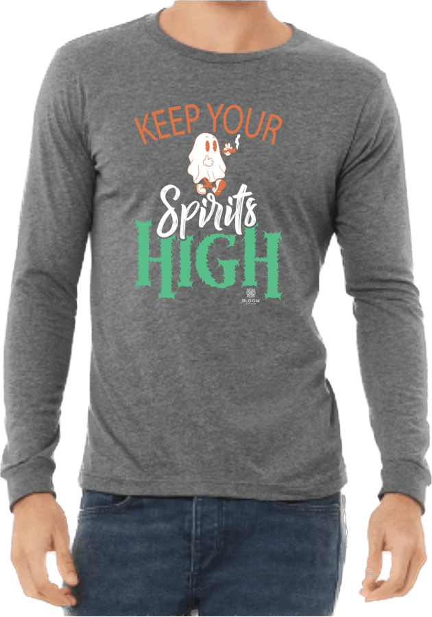 Product: Keep Your Spirits High | XXL | Limited Edition Halloween T-Shirt | Bloom Brand
