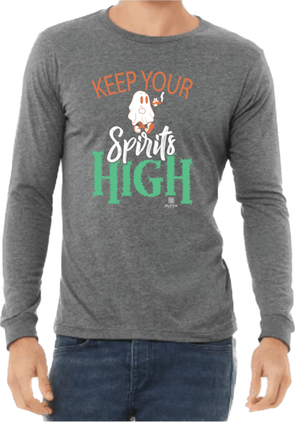 Keep Your Spirits High | XXL | Limited Edition Halloween T-Shirt | Bloom Brand