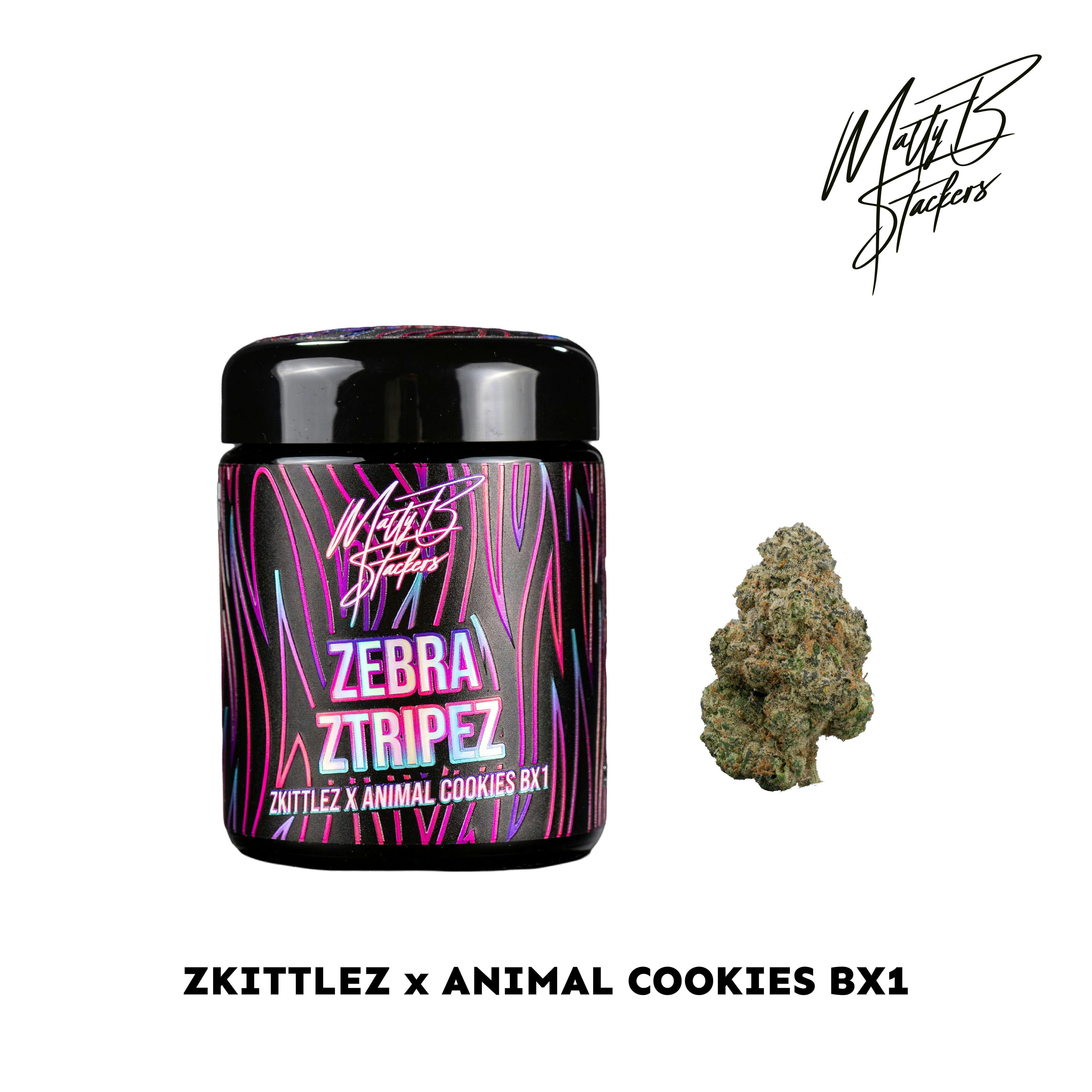 Matty B Stackers  - 14g Prepacked Jar - Zebra Ztripez