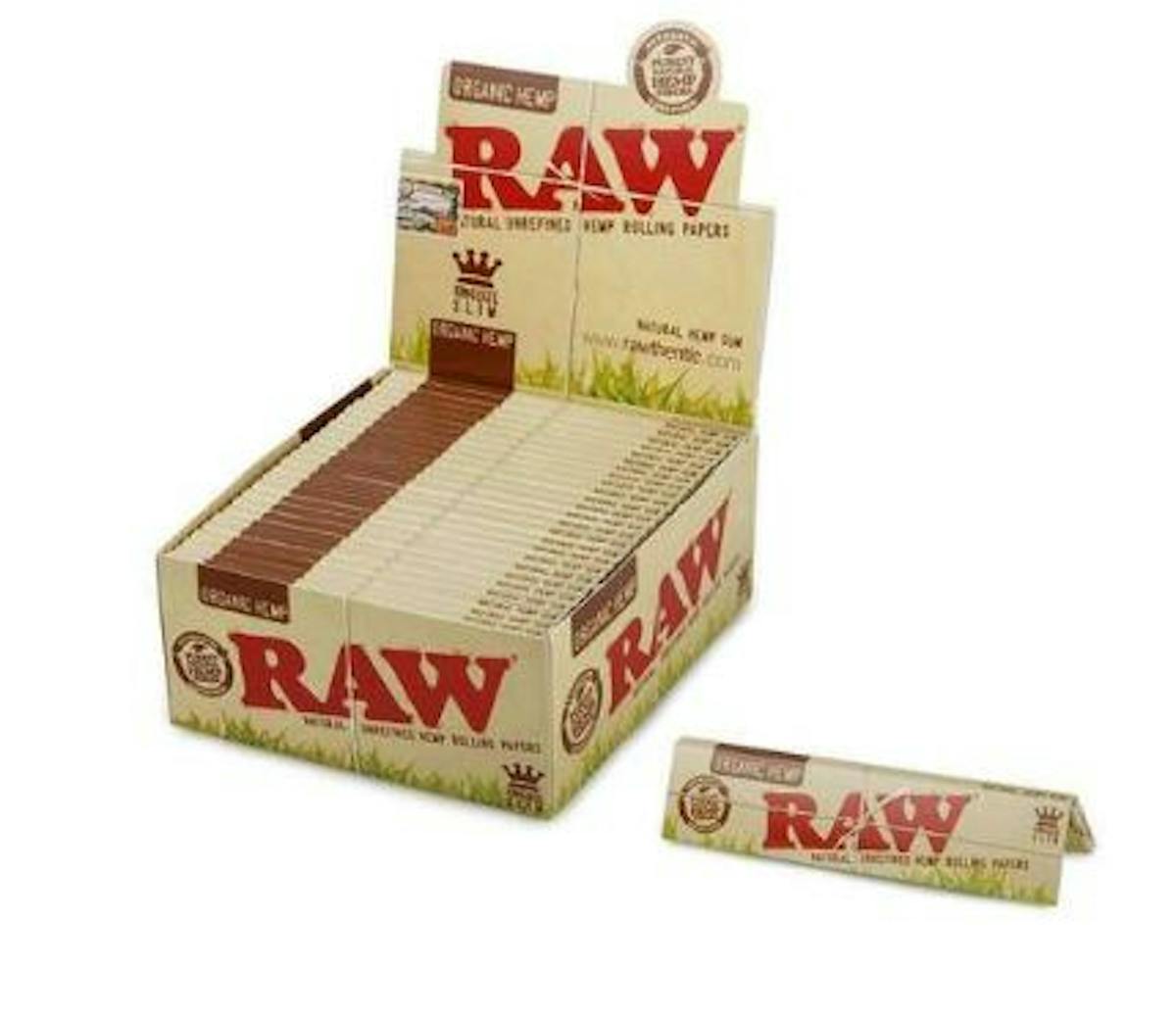 Image of RAW – Organic Hemp Papers – King Size Slim