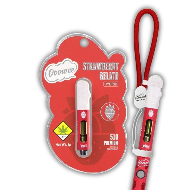 Ooowee: Strawberry Gelato - Distillate Cartridge