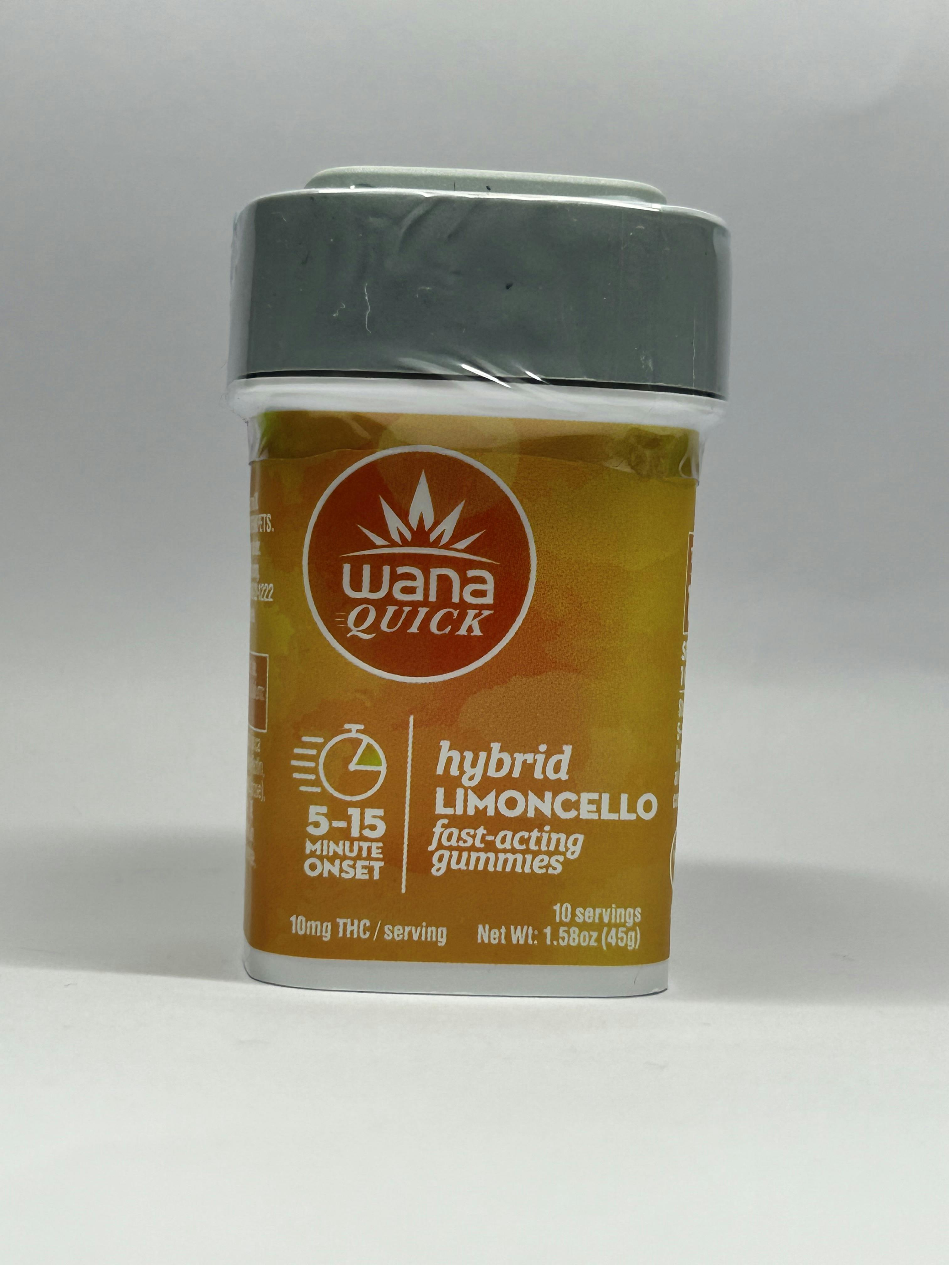 Photo of Wana Quick – Limoncello Gummies – 100mg