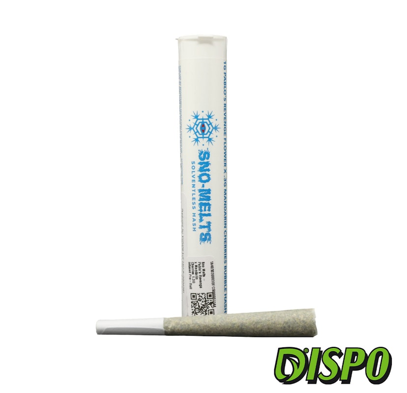 Sno-Melts - Pablo's Revenge x Mandarin Cherries 1.3G Infused Pre-Roll