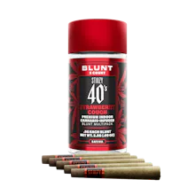 Stiiizy - 5-Pack .5g Live Resin Infused Blunts - Strawberry Cough