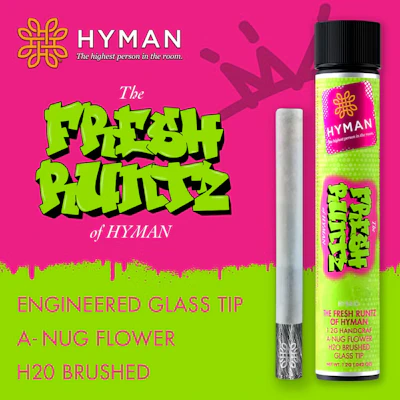 Hyman - 1.2g Handcraft Preroll - Fresh Runtz Of Hyman - PRE_ROLLS by HYMAN at King of Budz