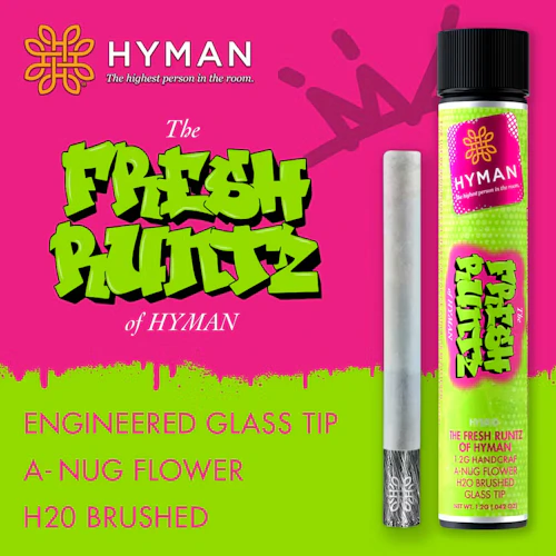 Hyman - 1.2g Handcraft Preroll - Fresh Runtz Of Hyman