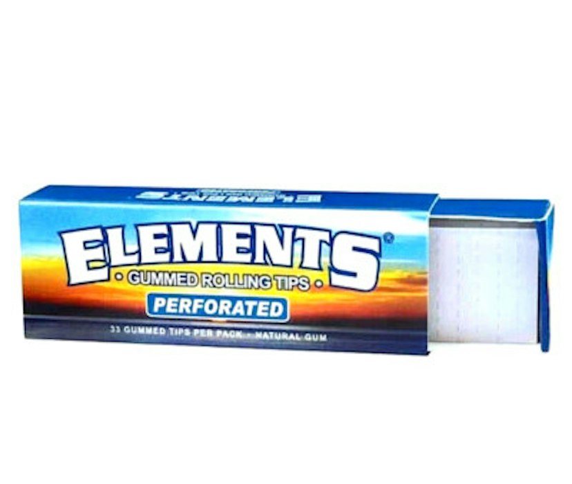 Elements Gummed Perforated Tips 33ct Booklet