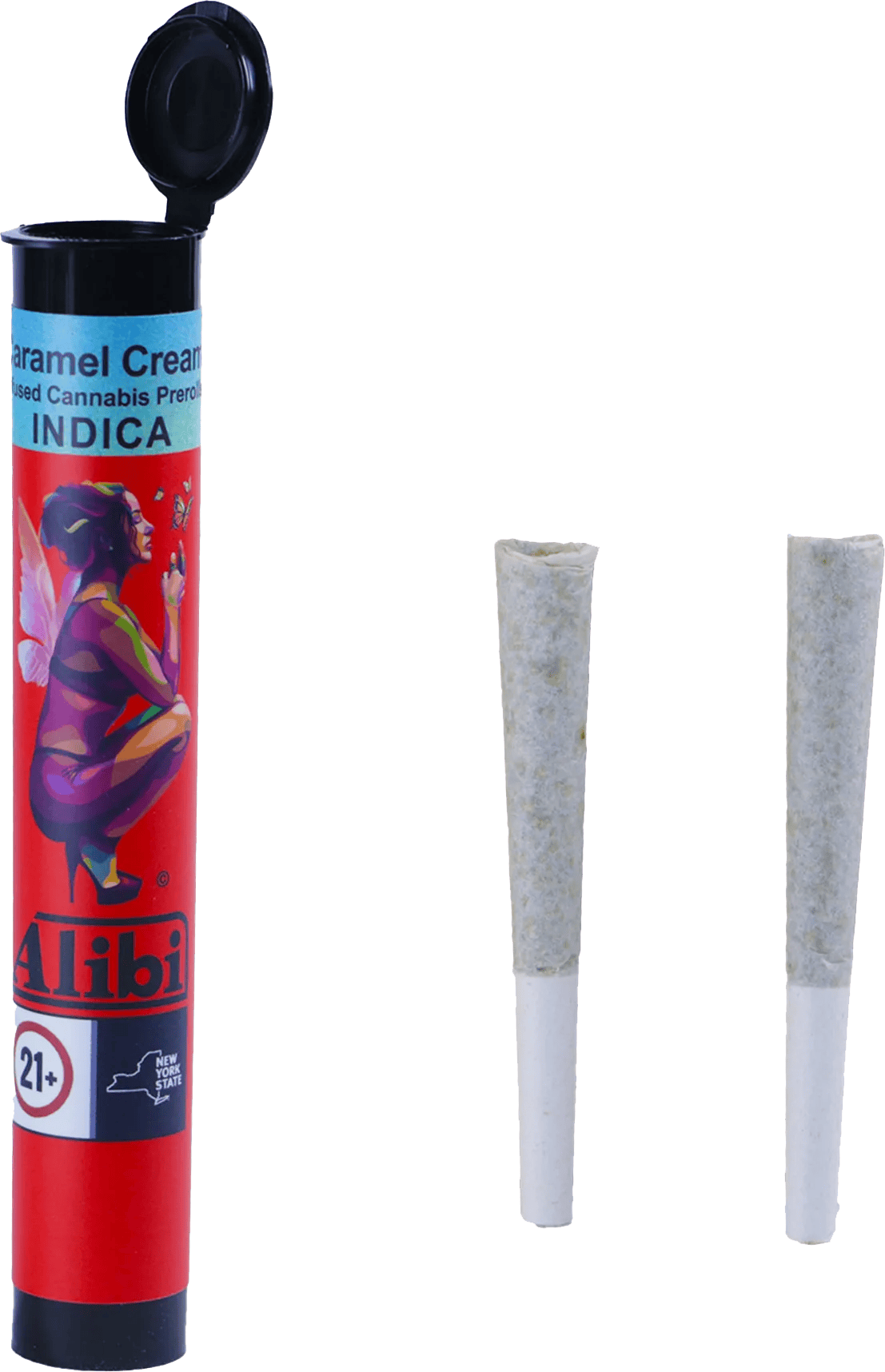 Product Alibi - Caramel Cream - 2 x .5g -  Infused Prerolls