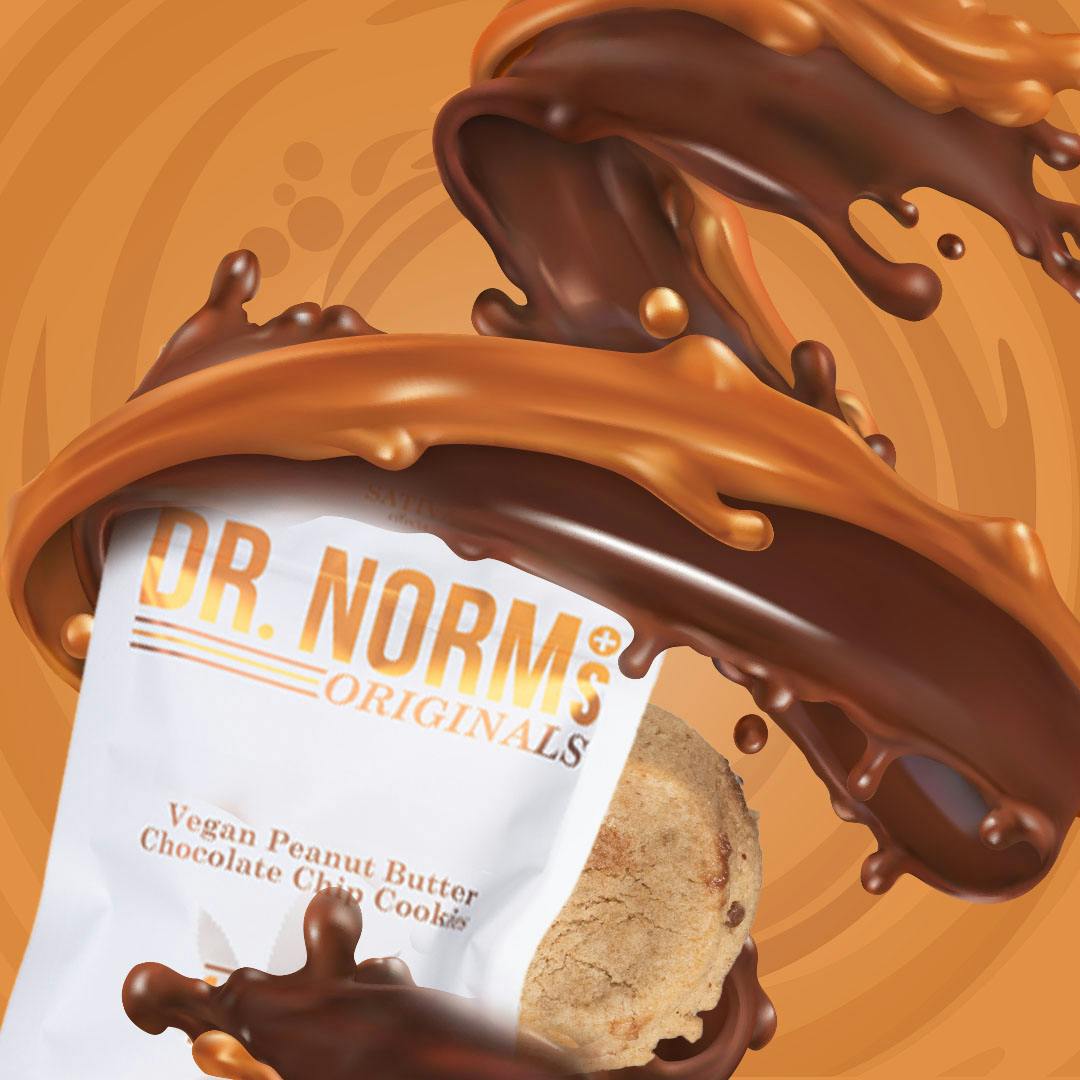 VEGAN PEANUT BUTTER CHOCOLATE CHIP MAX COOKIE (SINGLE)-2