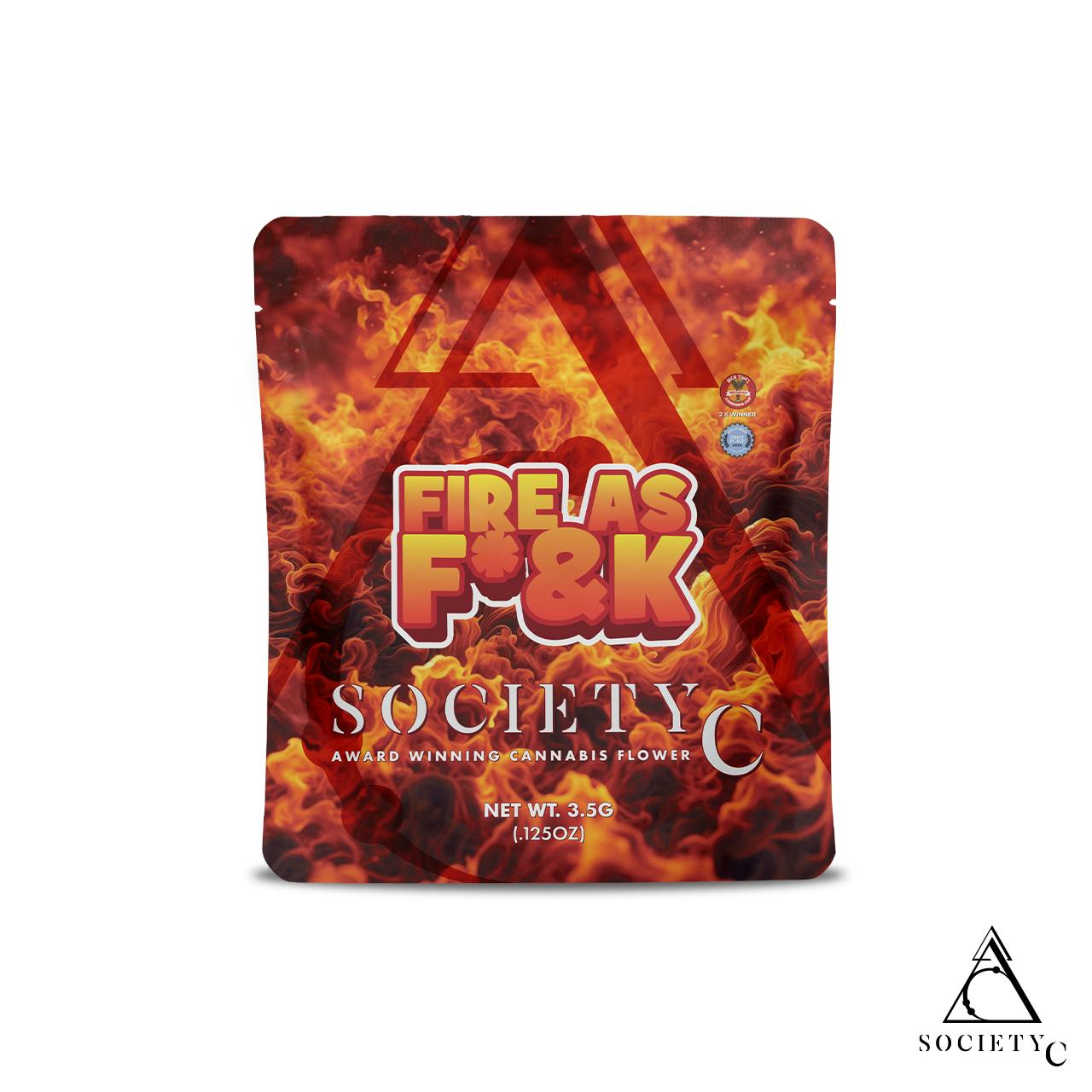 Society C - 3.5g Prepack - Fire As Fuck