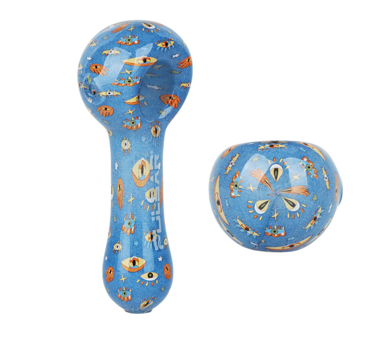 Product Pulsar - Glass Spoon Pipe Eye Can See You 5"