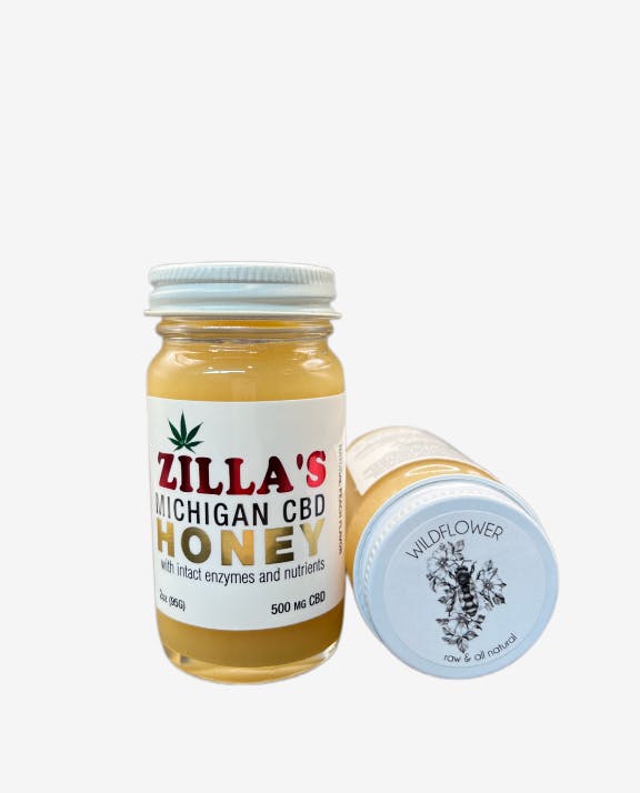 Buy Zilla's Wildflower 250mg CBD Honey By Zillas Online - Nature's