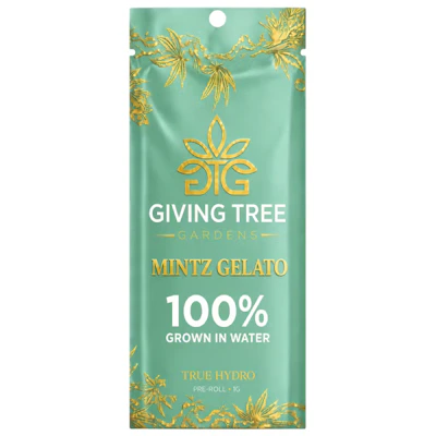 Giving Tree - 1g Preroll - Mintz Gelato - PRE_ROLLS by Giving Tree Gardens at King of Budz
