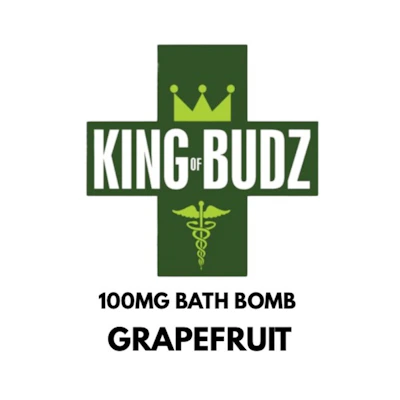 GREEN DR - 100mg CBD Bath Bomb - GRAPEFRUIT