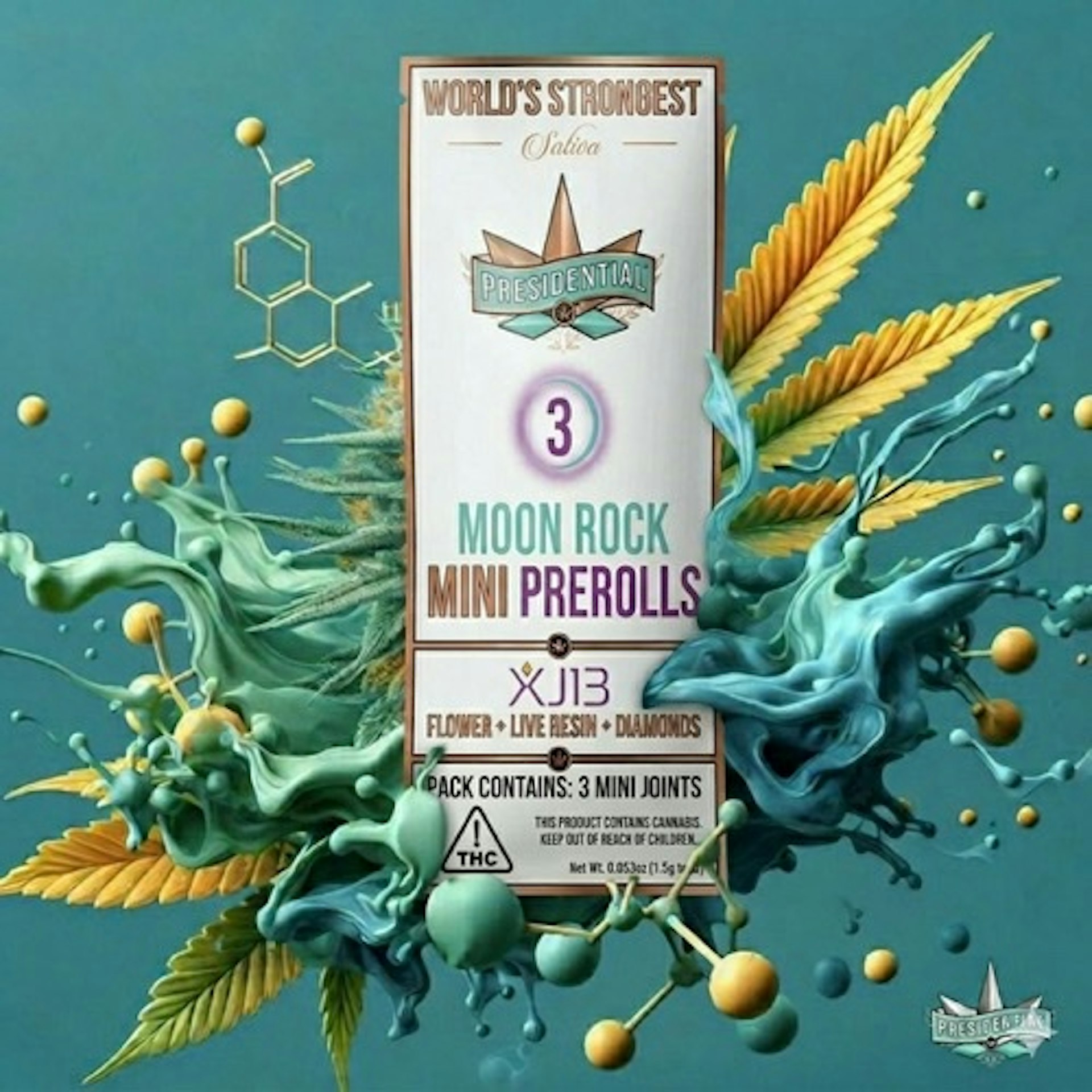 Presidential - XJ13 3pk Infused Mini Blunts