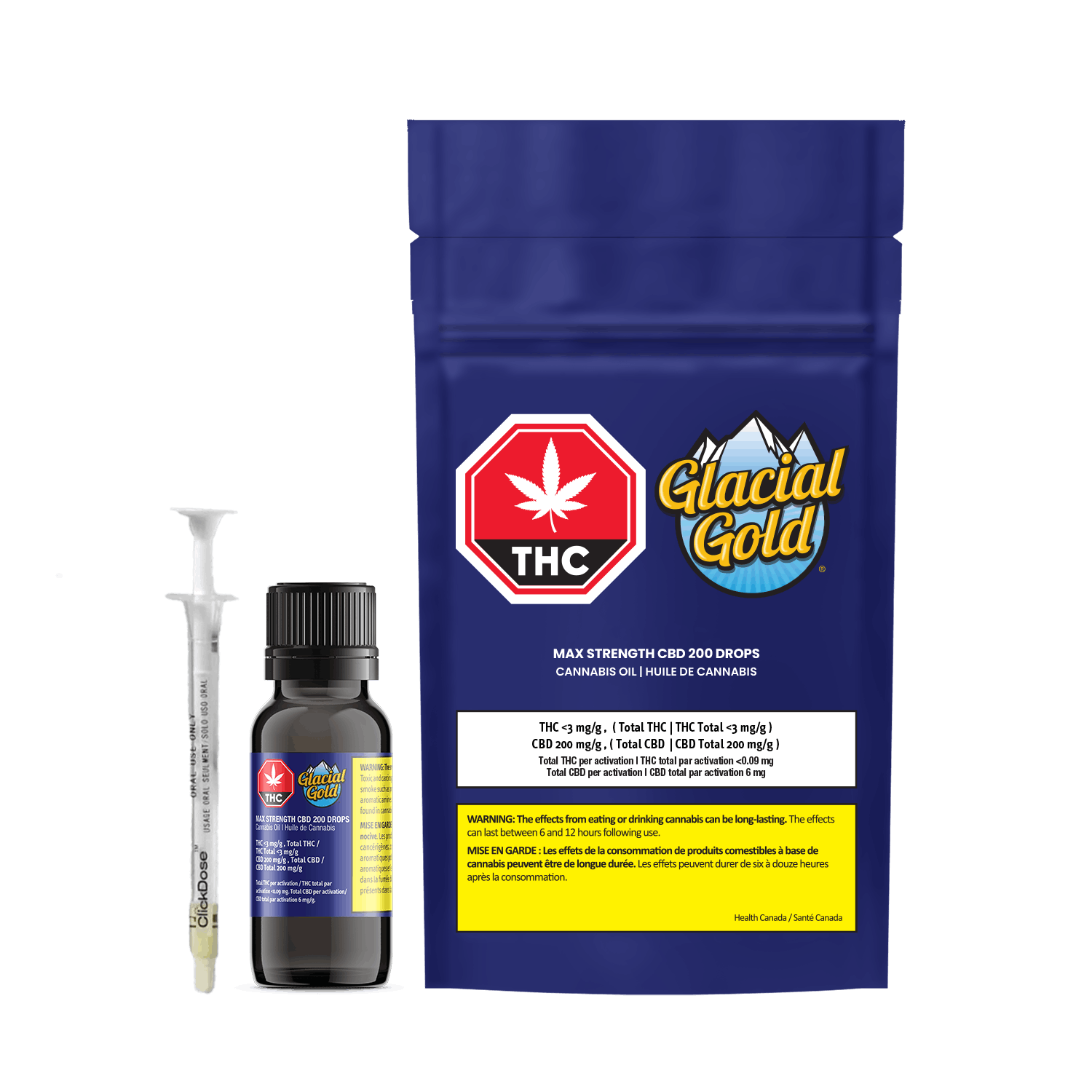 MAX Strength CBD 200 Drops | 30ml (5700mg CBD)