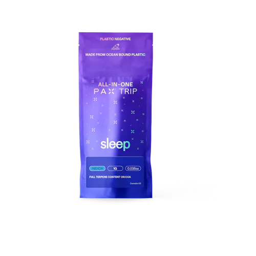 PAX Trip | Sleep | 1:1 THC / CBD AIO Disposable | 1g-1