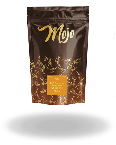 Mojo | Indica Caramel Filled Milk Chocolates | 200mg