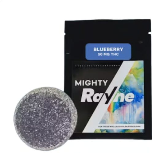 Mighty Rayne Blueberry Macro Dose Gummies 50mg