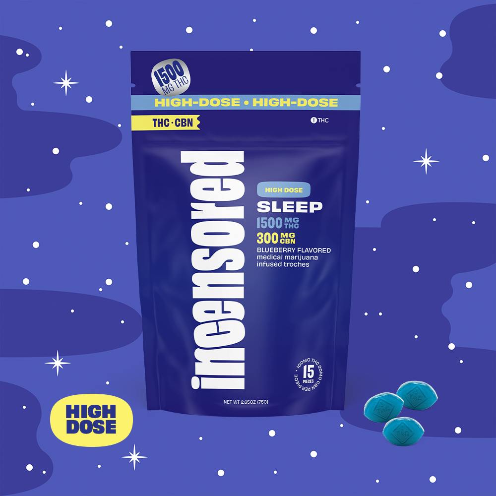Blueberry Sleep Troches 15ct/120mg