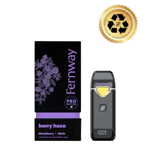 Fernway Berry Haze Traveler PRO Vape Pen 2000mg-2