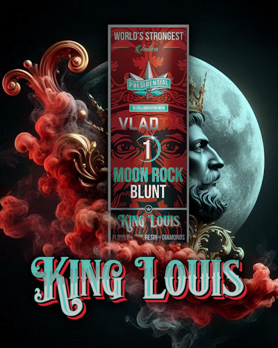 Presidential - 1.5g Moon Rock Infused Blunt - King Louis