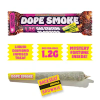 DOPE SMOKE | Backseat Brownie | Liquid Diamond Infused Joint | 1.2G - product image at King of Budz