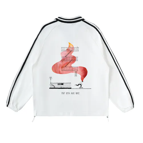 Nicklz Striped Collar Sweatshirt | S-1