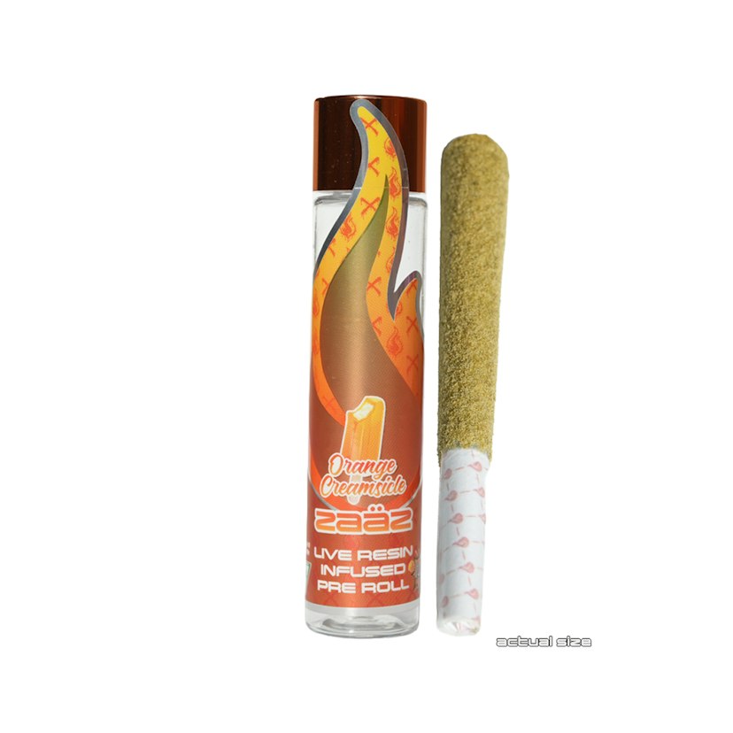 Zaaz Infused Pre-roll | Orange Creamsicle