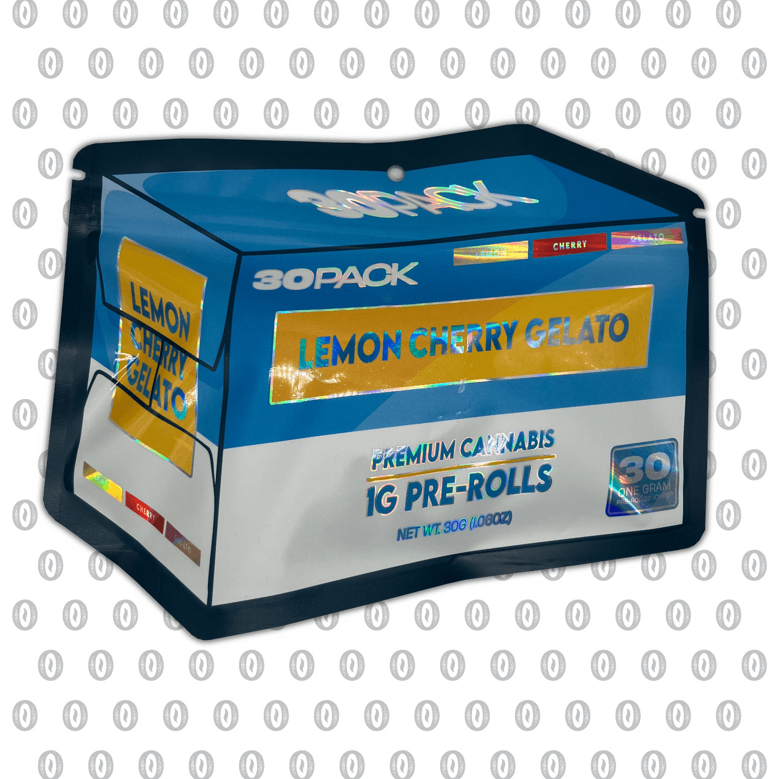 Product: Distro 10 | Pre-Roll 30-Pack - 30g - Lemon Cherry Gelato