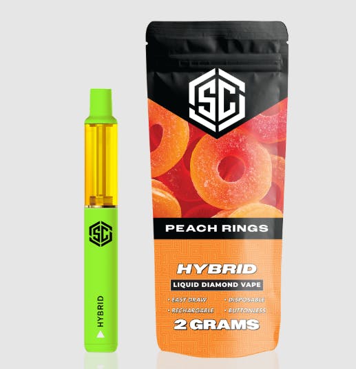 Peach Rings | 2g | Disposable | Liquid Diamonds | The SC