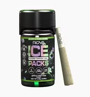 Rove | Apple Fritter | Rosin Diamond Hash Infused | 5pk | 3g