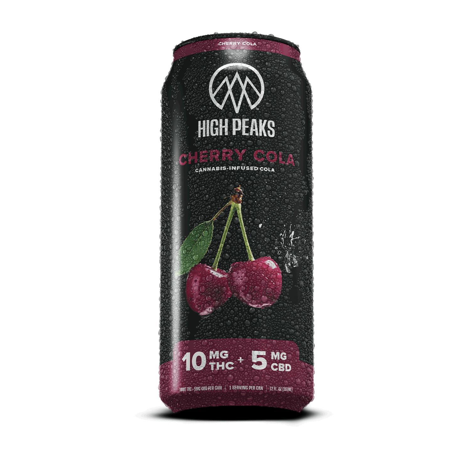 High Peaks | Cherry Cola 12oz Single Can | 10mg