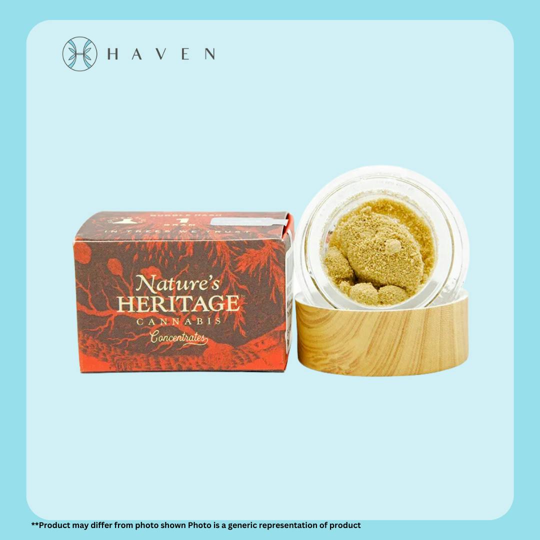 Nature's Heritage 1g Guava IX (Kief) | Nature's Heritage - Haven