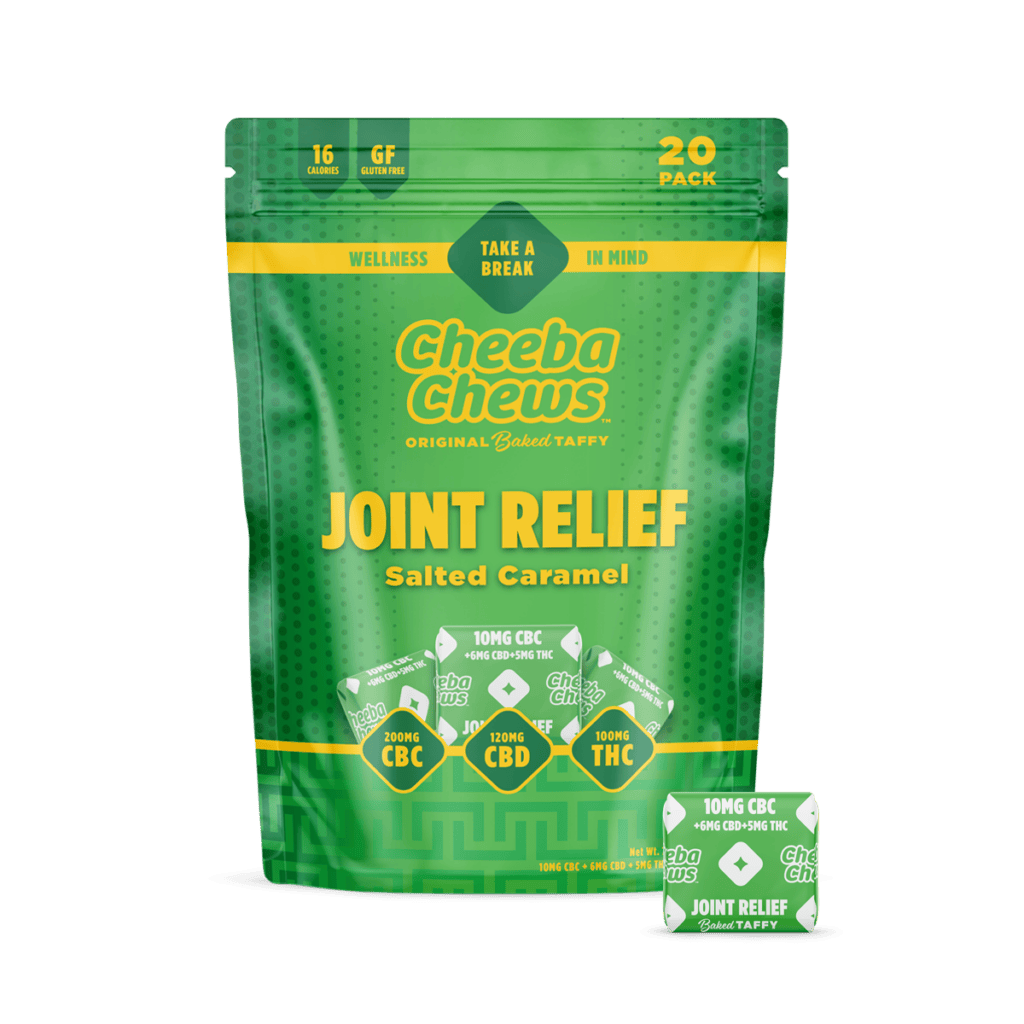 Cheeba Chews- Wax Wrapped Joint Relief 200/120/100 Salted Caramel