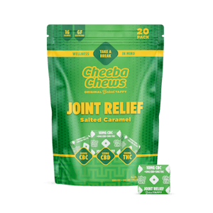 Cheeba Chews- Wax Wrapped Joint Relief 200/120/100 Salted Caramel