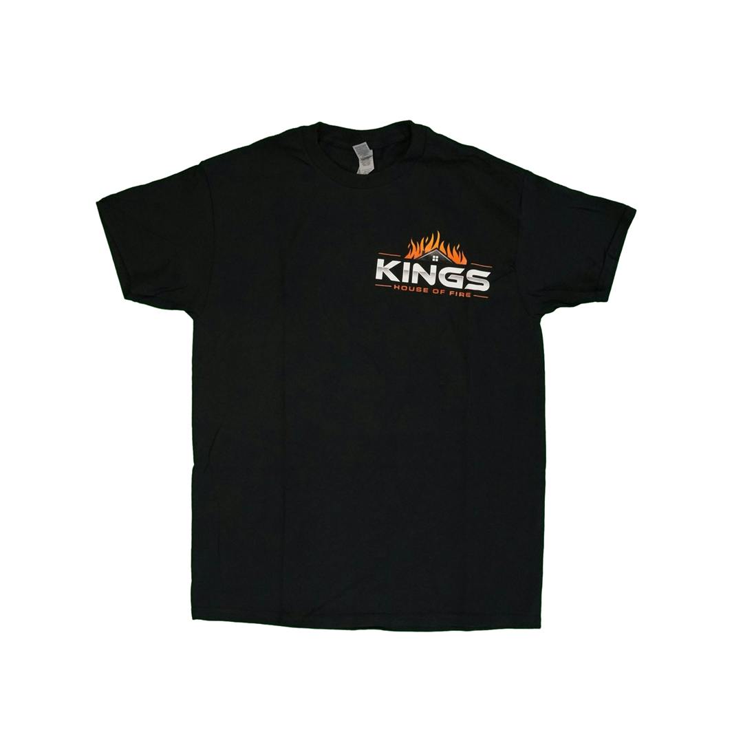 T-Shirt | KHOF Small Logo Fire S/S | Black | S-XXL