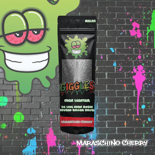 Giggles - 2g Live Rosin Baller Brush - Maraschino Cherry