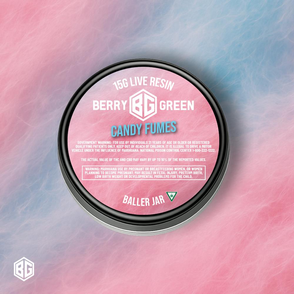 Berry Green Berry Green Live Resin | Candy Fumes - Puff Cannabis