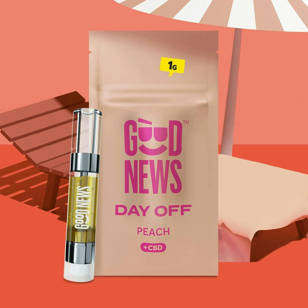 Product: Good News | Day Off + CBD 1g Cart
